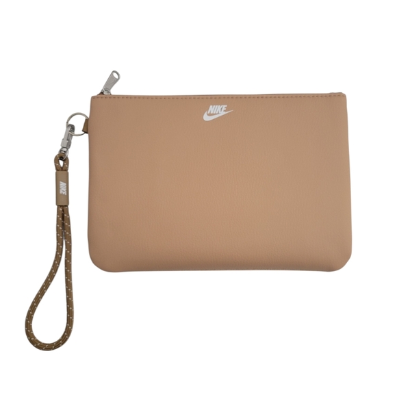 Brand NEW! Nike Icon Blazer Tan Wristlet Clutch - Picture 2 of 2